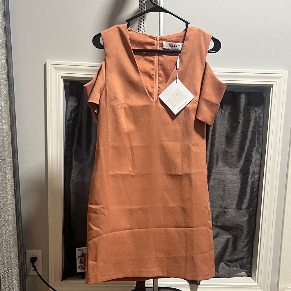 Elliatt Terracotta Mini Dress